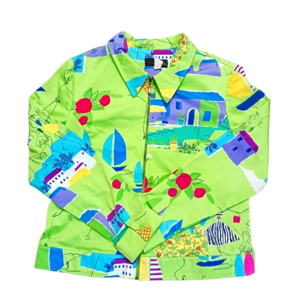 Elizabeth Dalton Midi jacket with zipper